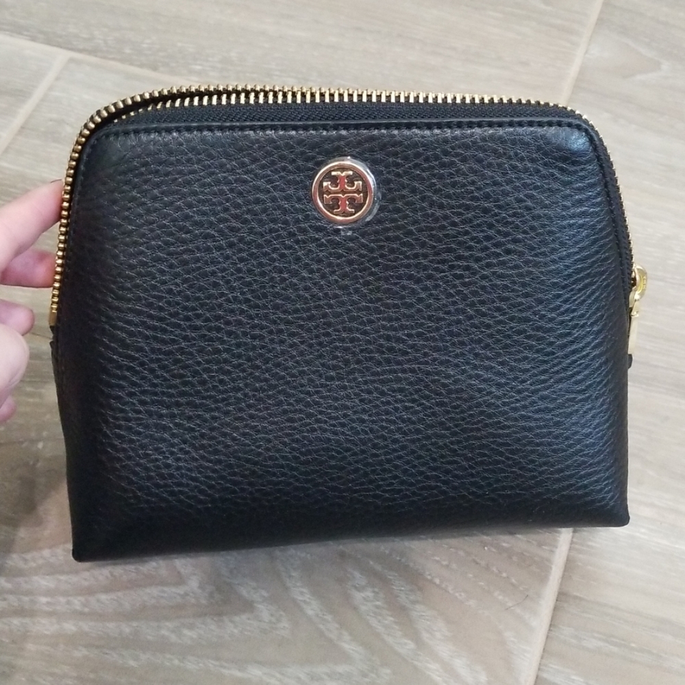 Tory Burch Robinson makeup  bag